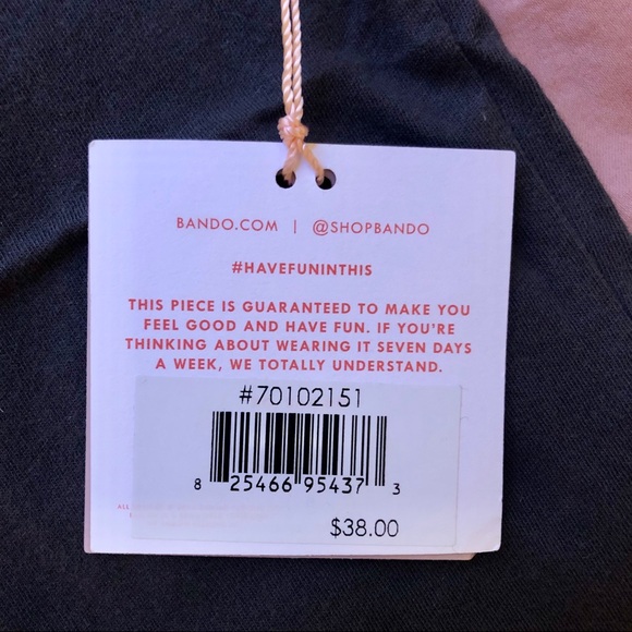 Ban.do “U R Worth It” T-shirt, size XS (NWT) - Picture 4 of 4